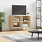 vidaXL - Tv-meubel - 69,5x30x50 - cm - bewerkt - hout - sonoma - eikenkleurig
