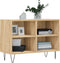 vidaXL - Tv-meubel - 69,5x30x50 - cm - bewerkt - hout - sonoma - eikenkleurig