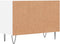 vidaXL - Tv-meubel - 69,5x30x50 - cm - bewerkt - hout - wit