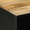 vidaXL - Tv-meubel - 70x33,5x46 - cm - massief - ruw - mangohout - zwart