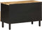 vidaXL - Tv-meubel - 70x33,5x46 - cm - massief - ruw - mangohout - zwart