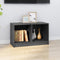 vidaXL - Tv-meubel - 70x33x42 - cm - massief - grenenhout - grijs