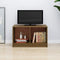 vidaXL - Tv-meubel - 70x33x42 - cm - massief - grenenhout - honingbruin