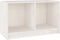 vidaXL - Tv-meubel - 70x33x42 - cm - massief - grenenhout - wit
