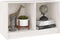 vidaXL - Tv-meubel - 70x33x42 - cm - massief - grenenhout - wit