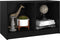 vidaXL - Tv-meubel - 70x33x42 - cm - massief - grenenhout - zwart