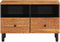 vidaXL - Tv-meubel - 70x33x46 - cm - massief - acaciahout