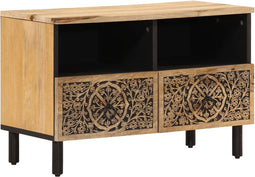 vidaXL - Tv-meubel - 70x33x46 - cm - massief - mangohout