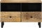 vidaXL - Tv-meubel - 70x33x46 - cm - massief - mangohout