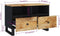 vidaXL - Tv-meubel - 70x33x46 - cm - massief - mangohout