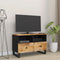 vidaXL - Tv-meubel - 70x33x46 - cm - massief - mangohout
