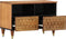 vidaXL - Tv-meubel - 70x33x46 - cm - massief - mangohout