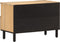 vidaXL - Tv-meubel - 70x33x46 - cm - massief - mangohout