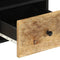vidaXL - Tv-meubel - 70x33x46 - cm - massief - mangohout