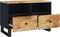 vidaXL - Tv-meubel - 70x33x46 - cm - massief - mangohout