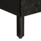 vidaXL - Tv-meubel - 70x33x46 - cm - massief - mangohout - zwart
