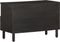 vidaXL - Tv-meubel - 70x33x46 - cm - massief - mangohout - zwart
