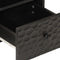 vidaXL - Tv-meubel - 70x33x46 - cm - massief - mangohout - zwart