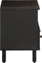 vidaXL - Tv-meubel - 70x33x46 - cm - massief - mangohout - zwart