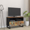 vidaXL - Tv-meubel - 70x33x46cm - massief - teruggewonnen - hout