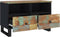 vidaXL - Tv-meubel - 70x33x46cm - massief - teruggewonnen - hout