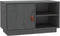 vidaXL - Tv-meubel - 70x34x40 - cm - massief - grenenhout - grijs