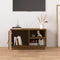 vidaXL - Tv-meubel - 70x34x40 - cm - massief - grenenhout - honingbruin