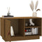 vidaXL - Tv-meubel - 70x34x40 - cm - massief - grenenhout - honingbruin