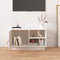 vidaXL - Tv-meubel - 70x34x40 - cm - massief - grenenhout - wit