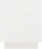 vidaXL - Tv-meubel - 70x34x40 - cm - massief - grenenhout - wit