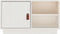 vidaXL - Tv-meubel - 70x34x40 - cm - massief - grenenhout - wit