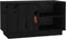 vidaXL - Tv-meubel - 70x34x40 - cm - massief - grenenhout - zwart