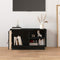 vidaXL - Tv-meubel - 70x34x40 - cm - massief - grenenhout - zwart