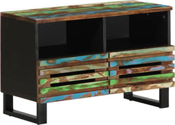 vidaXL - Tv-meubel - 70x34x46 - cm - massief - acaciahout