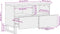 vidaXL - Tv-meubel - 70x34x46 - cm - massief - acaciahout