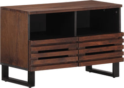 vidaXL - Tv-meubel - 70x34x46 - cm - massief - mangohout - bruin