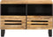 vidaXL - Tv-meubel - 70x34x46 - cm - massief - ruw - mangohout