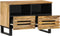 vidaXL - Tv-meubel - 70x34x46 - cm - massief - ruw - mangohout
