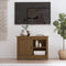 vidaXL - Tv-meubel - 70x36,5x52 - cm - massief - grenenhout - honingbruin