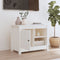 vidaXL - Tv-meubel - 70x36,5x52 - cm - massief - grenenhout - wit