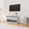 vidaXL - Tv-meubel - 70x41x44 - cm - bewerkt - hout - betongrijs