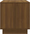 vidaXL - Tv-meubel - 70x41x44 - cm - bewerkt - hout - bruin - eikenkleur