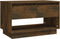 vidaXL - Tv-meubel - 70x41x44 - cm - bewerkt - hout - gerookt - eikenkleurig