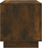vidaXL - Tv-meubel - 70x41x44 - cm - bewerkt - hout - gerookt - eikenkleurig
