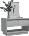 vidaXL - Tv-meubel - 70x41x44 - cm - bewerkt - hout - grijs - sonoma - eikenkleurig