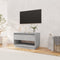 vidaXL - Tv-meubel - 70x41x44 - cm - bewerkt - hout - grijs - sonoma - eikenkleurig