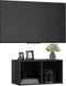 vidaXL - Tv-meubel - 72x35x36,5 - cm - bewerkt - hout - hoogglans - grijs
