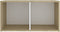 vidaXL - Tv-meubel - 72x35x36,5 - cm - bewerkt - hout - wit - en - sonoma - eikenkleurig