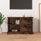 vidaXL - Tv-meubel - 73x35,5x47,5 - cm - bewerkt - hout - gerookt - eikenkleurig