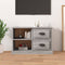 vidaXL - Tv-meubel - 73x35,5x47,5 - cm - bewerkt - hout - grijs - sonoma - eikenkleur